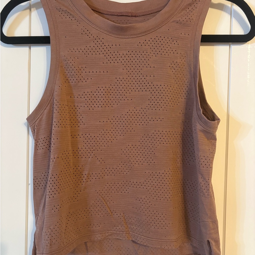 lululemon athletica Brown Tank Top